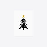WaldBaden – Postkarte – Weihnacht Tanne